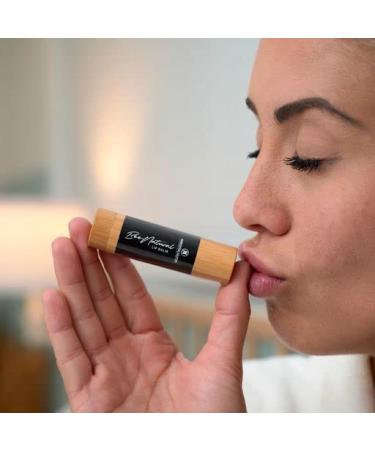 Nanoceutical Solutions BEE NATURAL LIP BALM Organic Beeswax Shea Butter & Coconut Oil Ultra-Moisturizing Heals Sore Chapped Lips - Buy Online on GoSupps.com