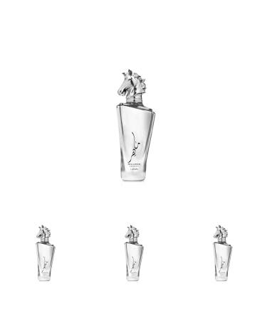 Lattafa Maahir Legacy Eau de Parfum Spray for Men 3.4 Ounce (Pack of 4) 3.4 Fl Oz (Pack of 4) Personal Fragrance