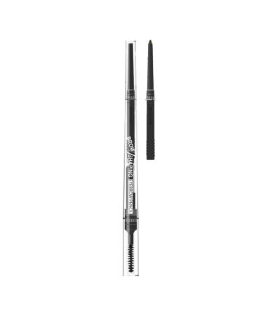 Dual-Sided Brow Pencil - Eye Brow Makeup Pencil Water Proof | Anti-Smudge Eyebrow Pencil Interchangeable Tip for Mother Kagrote Black