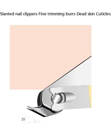 Nail Clipper Set Household Stainless Steel Tweezers Nail File Nail Clippers Pedicure for Men and Women Yellow - Buy Online on GoSupps.com