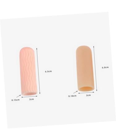 Hemoton Finger Cots - 7 Pairs Silicone Finger Protectors & Hot Glue Tips for Men & Women - Durable Fingertip Covers for Guitar & Craft Protection - Buy Online on GoSupps.com