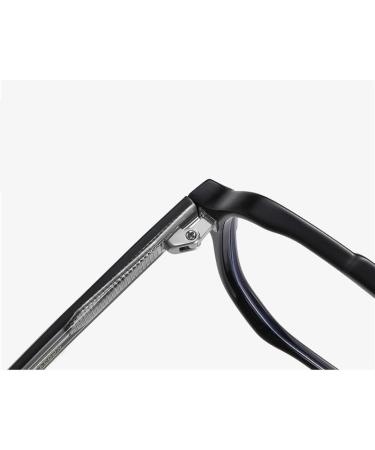 Fuqinqingoz Oversized Anti-Blue Light Reading Glasses - Fashionable Aviator Style Flat Light Mirror +350 Gray - Buy Online on GoSupps.com