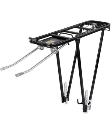 Universal Adjustable Bicycle Rear Luggage Touring Carrier Rack - 55lbs Capacity, Quick Release, for 26''-29'' Frames in Black - Buy Online on GoSupps.com