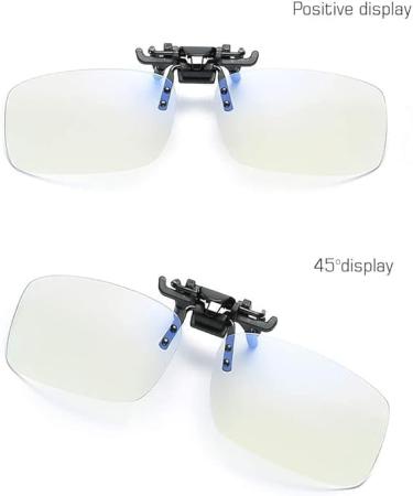 Blue Light Blocking Clip-On Glasses | Anti-Reflective & Stylish | Reduce Eye Strain & Tiredness - Buy Online on GoSupps.com
