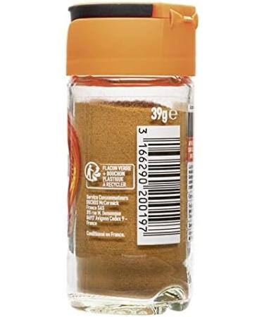 Ducros Moulded Cinnamon Glass Bottle 39 g Pack of 5 - Buy Online on GoSupps.com