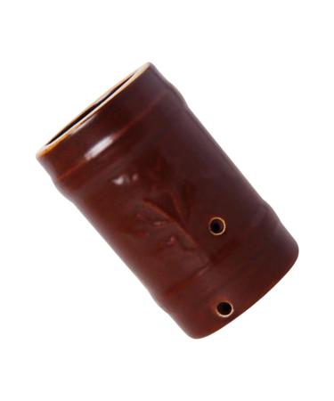 Lurrose moxibusion container Moxibuslass MoSiBuscourse box made of red porcelain portable moxibus box Moxa cone burner portable moxibuscy box Small moxibuscy box off