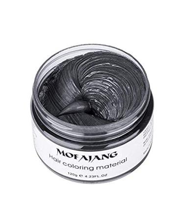 Temporary Hair Color Wax 4.23 oz | Instant Hairstyle Cream Pomade for Party & Cosplay | Easy Cleaning | Black - Buy Online on GoSupps.com