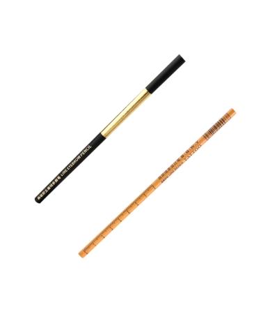 TOVINANNA 4 Pcs Eyebrow Pencil Mechanic Tools Eyebrow Filler Waterproof Brow Wooden Cosmetic Miss Hard Core
