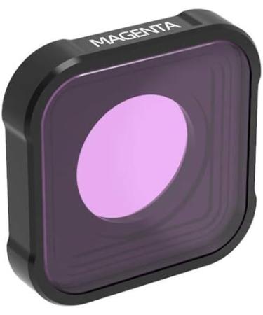 QKOO Underwater Diving Filter for GoPro Hero 11/10/9 Black - Red/Pink/Magenta | Easy Replacement Lens - Buy Online on GoSupps.com