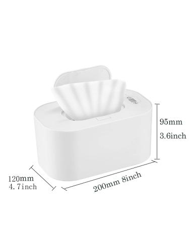 Baby Diaper Wipes Heater with Digital Display & Dispenser - 3 Temperature Modes for Ultimate Comfort - Buy Online on GoSupps.com