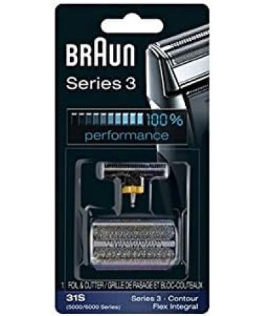 Braun Shaving Blade Series 3/31S for 390CC 380 370 - Premium Replacement for Contour & Flex Integral Shavers - Buy Online on GoSupps.com