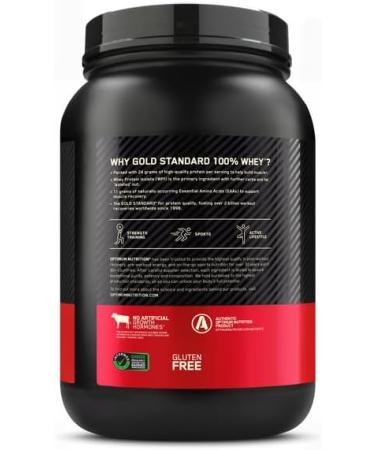 Optimum Nutrition Gold Standard Whey Protein Powder - Chocolate Hazelnut - 2lb (Pack of 1) - Buy Online on GoSupps.com
