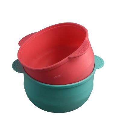 2 Pack Silicone Wax Warmers with Spatula - Heat-Resistant Non-Stick Waxing Containers for Hair Removal - Buy Online on GoSupps.com