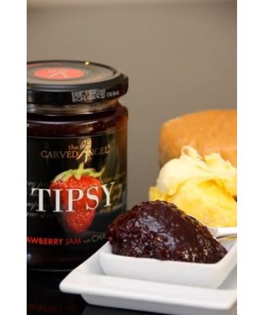 Carved Angel Strawberry Jam with Marc de Champagne TIPSY - Buy Online on GoSupps.com