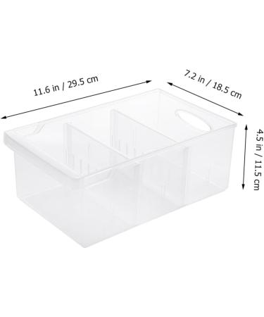 OSALADI Food Containers 2pcs Food Storage Box Small Refrigerator for Room Fridge Plastic Containers Egg Tray Shelf re-usable - Buy Online on GoSupps.com