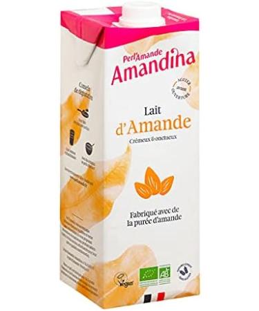 Perlamande Set of 3 Amandina Almond Milk 1L Sold by Unit - Buy Online on GoSupps.com