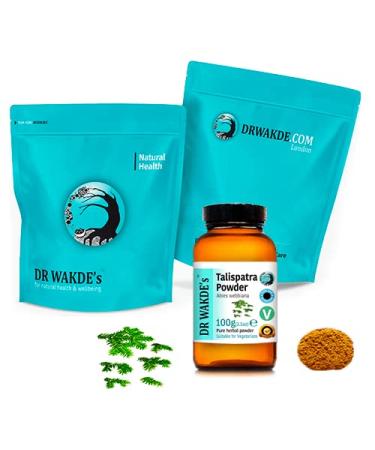 DR WAKDE Talisapatra Leaf Powder 1Kg - Pure Raw Vegan Fine Powder | Natural Aroma & Freshness | Premium Quality - Buy Online on GoSupps.com