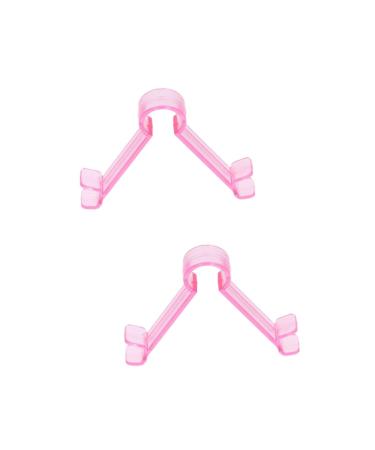 Didiseaon 2pcs Lip Muscle Trainer Oral Exerciser Exerciser Mouth Trainer Lips Shaper Slimming Exerciser Mouth Lips Lift Tightener Lift Tool Mouth Muscle Tightener 9.30X7.70X1.50CMx2pcs Pinkx2pcs