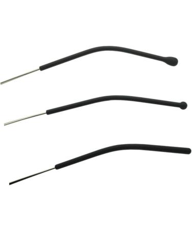 Sewacc 12 Pairs Glasses Legs Holder - Replacement Socks & Preventive Peak Holders for Small Black Glasses (7x0.45cm) - International Shipping Available - Buy Online on GoSupps.com