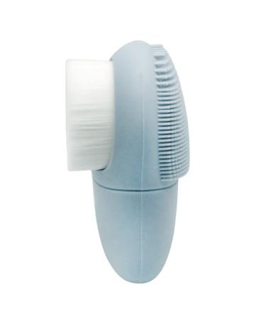 Angoily 1pc Silicone Face Cleansing Brush Face Cleaning Brush Handheld Mat Scrubber Manual Cleansing Brush Double-Sided Face Brush Face Scrub Brush Facial Cleanser Double Head