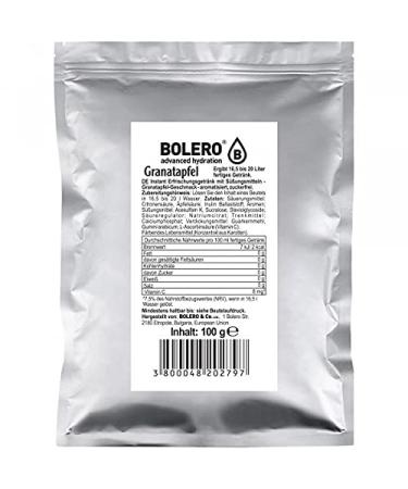 Bolero Drink - Pomegranate with Stevia - 100g bag