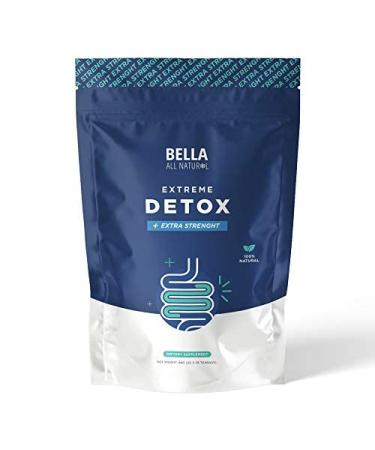Bella All Natural Extreme Detox Tea - Body Cleanse Colon Cleanser & Detox Natural Herbs 3.17 Ounce