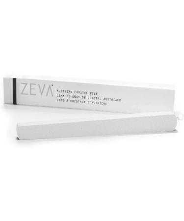 ZEVA Austrian Crystal Nail File - Professional Nail Tool - All-Natural Highly Durable Polishing Instrument Helps Eliminate Cracking Splitting and Peeling Nails Excess Cuticle Remover