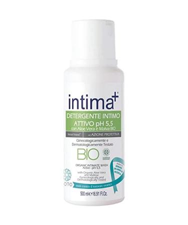Intima+ Intima+ Intimo Organic Aloe and Malva Cosmos Cleanser 500ml