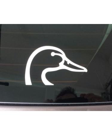 Duck Head Browning Hunter Commander - Car/SUV/Truck Vinyl Die-Cut Decal/Sticker, Die cut vinyl decal for windows, cars, trucks, tool boxes, laptops, MacBook - virtually any hard, smooth surface