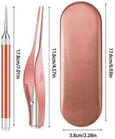SEASD Luminous Ear Pick Set with LED Light Ear Wax Removal Tool | Children Baby Ear Cleaning Care Kit - Color 04 - Buy Online on GoSupps.com