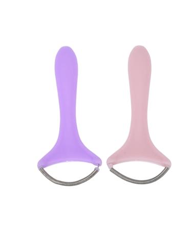 Spring Face Hair Remover - 2 Pieces Stainless Steel Portable Manual Epilator for Women - Perfect for Upper Lip & Chin Hair Removal - Buy Online on GoSupps.com