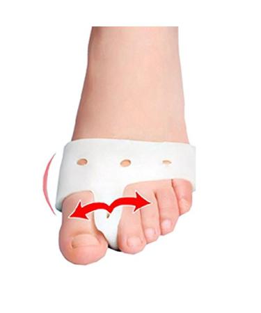 Pedimend Hallux Valgu Silicone Rails - 1 Pair Half Toe Sleeves Forefoot Pads & Toe Spreaders for Pain Relief | Unisex Foot Care - Buy Online on GoSupps.com