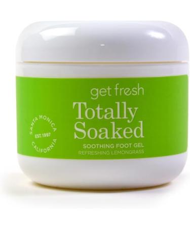 Get Fresh - Totally Soaked Soothing Softening Foot Gel Lemongrass 100g - Buy Online on GoSupps.com