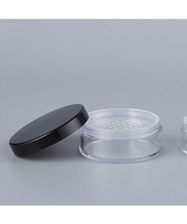 SUDNJIALQ Widely Used Plastic Empty Loose Powder Box Durable and Long-Lasting Convenient and Practical Plastic Loose Powder Jar - Buy Online on GoSupps.com