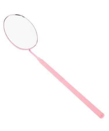 DRESSOOS Grafting Eyelash Mirror Clear Inspection Lens Lash Extensions Eyelash Inspection Mirror Lash Extension Accessories Stainless Steel Lash Mirrors Compact Supplies Adhesive Tape Glass 19x4cm