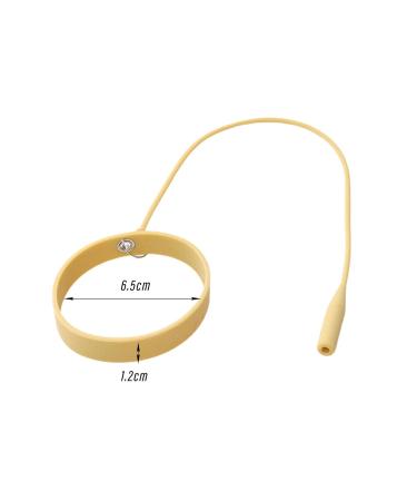 Harayaa Eyelash Extension Tweezers Bracelet - Flexible Straps for Salon Use | Yellow Eyelash Extension Accessories - Buy Online on GoSupps.com