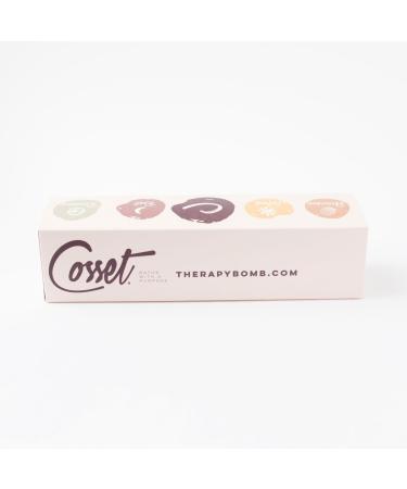 Cosset Bath Bomb - Skin Care Gift Box Bubble Bath Bombs for Women - Nourishing and Healing Skin Care - Moisturizes Dry Skin - 4pcs with 2 Bath Bags - Buy Online on GoSupps.com