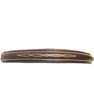 Henri de Rivel Havana Cob Bridle with Padded Fancy Raised Design and Laced Reins - Buy Online on GoSupps.com