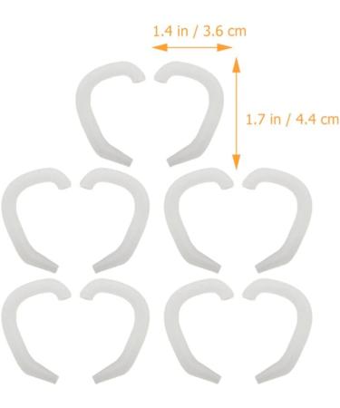 Beavorty 5 Pairs Auricle corrector ear orthopaedic patch auricle correction patch external Kids Infant Protruding Ear Patch protruding ear support earrings baby white Silica gel aldult - Buy Online on GoSupps.com