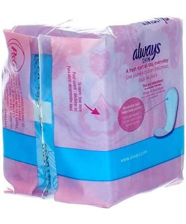 Always Thin Dailies Regular Liners - Ultra-Comfortable & Highly Absorbent - Buy Online on GoSupps.com
