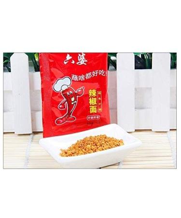 Premium Sichuan Liupo Red Chili Powder/Flakes - Hot Pot Dipping Sauce & BBQ Spice (10g-30bags) - Buy Online on GoSupps.com