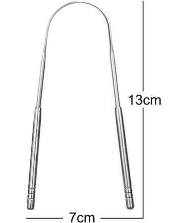 Tongue Cleaner 2 Pack - U-Style Tongue Scraper Tool for Optimal Oral Hygiene & Care | International Shipping Available - Buy Online on GoSupps.com