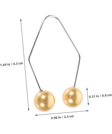 FRCOLOR 2 Pairs of Dimple Trainer Dimple Maker for Clip for Shaping Dimple Maker for Women Small Dimple Marker Face Maker Copper 4.30X2.50X0.80CM Assorted colours 2 - Buy Online on GoSupps.com