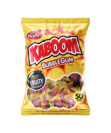 Mr. Berry's KABOOM Bubble Gum Burst with Fruity Flavour 50 pcs (Kenyan)
