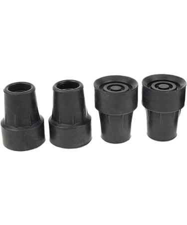 4 Pcs Walking Stick Canes Crutch Pads Rubber Heavy Duty Ferrule End Bottom Compatible with Elder or Disabled Present 19 Mm A - Buy Online on GoSupps.com