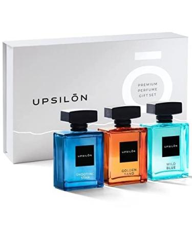 PUB Combo of Wild Blue Golden Sand & Shooting Star Eau De Parfum Premium Long Lasting Fresh & Powerful Fragrance Spray Travel Friendly Luxury Parfum Scent | Men s Perfume | Each 100ml - Pack Of 3