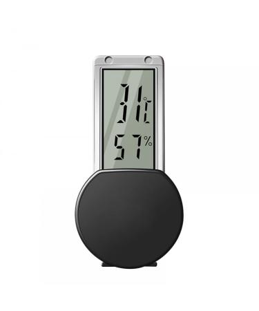 Reptiles hygrometer thermometer Digital temperature monitor with suction cup high -sensitive temperature and moisture meter for reptile pool terrariums