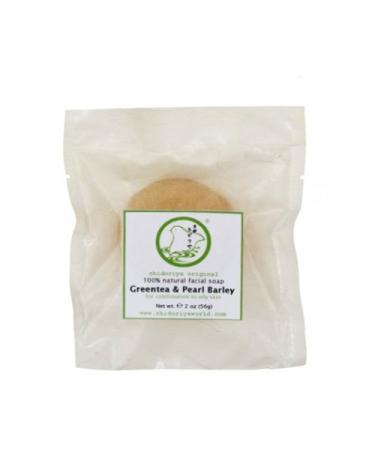 Green Tea and Pearl Barley Soap 2oz soap bar by Chidoriya