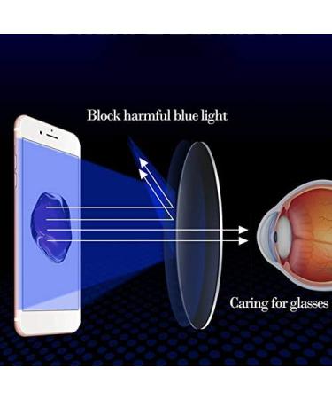 ACXZ Stylish Reading Glasses for Women - Purple Light Filter Computer Glasses with Spring Hinge (Strengths 1.25 to 3.0) - Buy Online on GoSupps.com