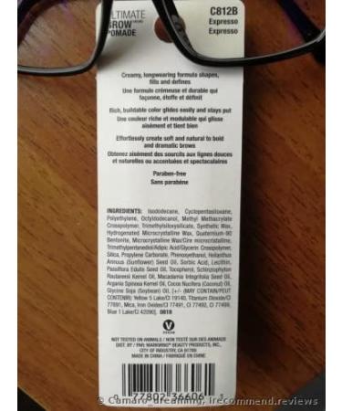 wet n wild- Eyebrow ink - EYE BROW POMADE- Medium Brown - 100% cruelty free-vegan product E810A - Buy Online on GoSupps.com